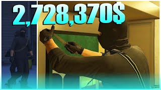 2728370 من مهمة سرقة الكازينو بقلتش اعادة المهمة  GTA Online Casino Heist Replay Glitch [upl. by Thea]