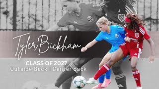 TylerBickhamSoccer Class of 2027 Player Highlight [upl. by Adnolay]