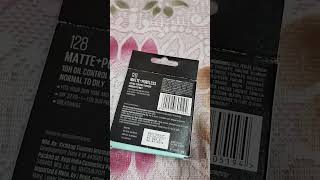 Matte compact powder price 161 bollywood song ytshorts youtube maybelline nykaaunboxing [upl. by Ertsevlis612]