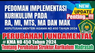 Pembahasan Perubahan Fundamental dari KMA 347 ke KMA 450 [upl. by Anitnegra816]