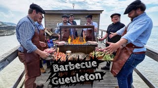 Duel de bons vivants Barbecue Gueuleton amp Kamado Bastard 🔥🍽🍷🥩🐷🐙🦐 [upl. by Eardnoed]