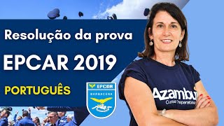 EPCAR Prova 2019  Português [upl. by Eceirtal839]