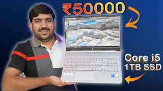 HP 15s FQ5331TU Thin amp Light Laptop Unboxing🔥2024 Multi Gaming Test Best Laptop Under 50k🔥 [upl. by Nomaj]