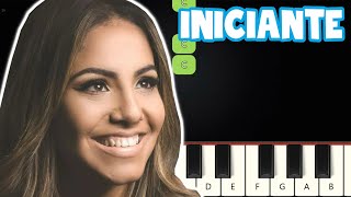 Estou Seguro  Gabriela Rocha  Piano e Teclado Iniciante  Nível Fácil Tutorial [upl. by Vandyke889]