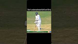 Are you underestimating Virat and Siraj [upl. by Irme]