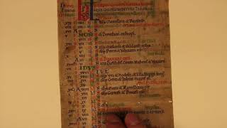 English Calendar 12th century [upl. by Triny]