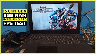 Warhammer 40000 Space Marine 2 Game Tested on Low end pci3 8GB Ram amp Intel UHD 620Fps Test [upl. by Cutler579]