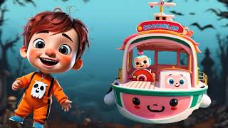 Row Row Row Your Boat Halloween Songs  Kids Song amp Nursery Rhyme  Row Row Your Boat Songs  110 [upl. by Ecydnarb125]