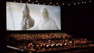 The Lord of the Rings in Concert  Helms Deep  Forth Èorlingas [upl. by Enihpets]