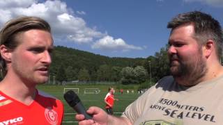 Interview mit Angreifer Markus Hayer [upl. by Feld]