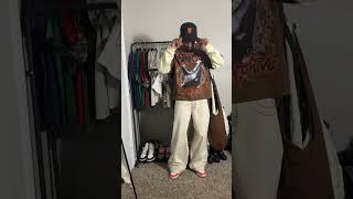 1 pants 3 outfits jnco baggyjeans fashion streetwear outfitideas t [upl. by Dewayne389]