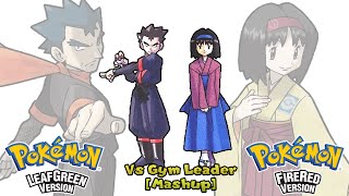 Pokémon FRLG amp RBY  Gym Leader Battle Mashup HQ [upl. by Elolcin]