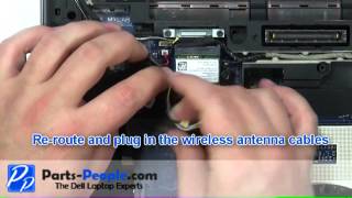 Dell Latitude E6420 CMOS Battery Replacement Video Tutorial [upl. by Clarine]