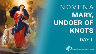 Day 1 Novena Reflection for Mary Untier of Knots [upl. by Ahtis767]