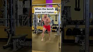 HURRY RUN motivation gymrex benchpress gymmotivation [upl. by Notsle]