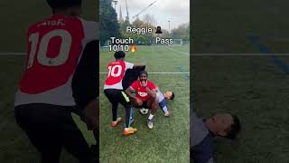 Touch challenge 🎯 soccer football shorts [upl. by Lrig91]