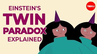 Einsteins twin paradox explained  Amber Stuver [upl. by Weight155]