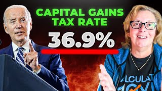 2025 Shockwave Biden Proposes Doubling Capital Gains Tax [upl. by Attikin]