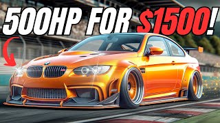 Cheapest Cars With UNLIMITED Tuning Potential [upl. by Algar]