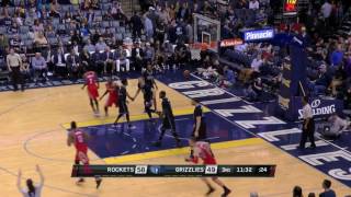 Sam Dekker Career High 30pts  Rockets vs Grizzlies  January 21 2017 NBA regular season [upl. by Euqimod]