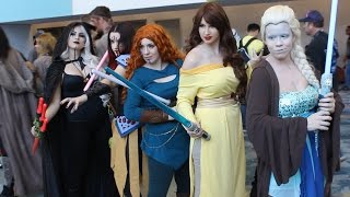 Star Wars Celebration 2015 overview  costumes fans and fun [upl. by Wells321]