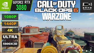 RTX 3080  COD Warzone AREA 99 Performance Review  Benchmark 1080P 1440P 4K Ultra Settings [upl. by Eidnarb]