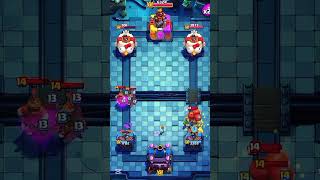 Odio jugar contra el mazo de reclutas clashroyal shorts [upl. by Noffets]