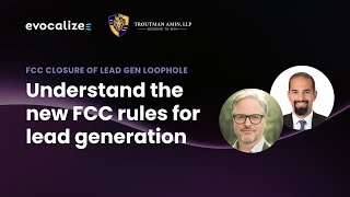 Understand the New FCC Rules for Lead Generation [upl. by Nahraf]