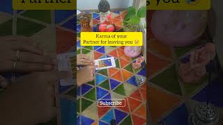 Karma of your Partner tarotreading trending tarot karmareading trending [upl. by Caldera]