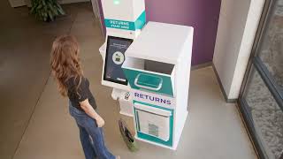 SelfService Retail Return Kiosk  KIOSK Information Systems [upl. by Melinde]