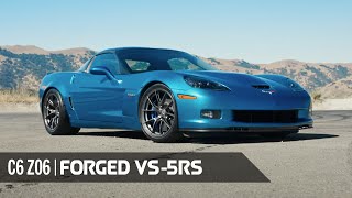 Chevrolet C6 Z06 Corvette on Apex VS5RS Forged Wheels [upl. by Rondon]