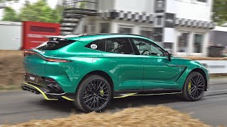 Aston Martin DBX 707  The Worlds Most Powerfull Luxury SUV  Exhaust Sounds [upl. by Coopersmith]