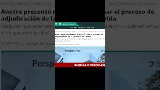 ANETRA vs Intendencia de Florida por nueva terminal 10añoscontigo [upl. by Udella]