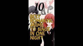 Best romantic anime seriesmovies to binge in one night [upl. by Leirua]