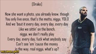 Drake  The Motto ft Lil Wayne Lyrics [upl. by Annatnas778]