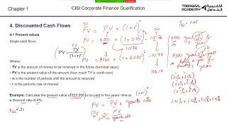 CISI Corporate Finance Technical Foundations Chapter 1 Part 4 [upl. by Zondra]