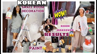 KOREAN SMALL ROOM MAKEOVER UNDER 2000🤩  BSS YEAH GALTI ❌MT KRNA G🥹ARTI CHAUDHARY [upl. by Allwein]