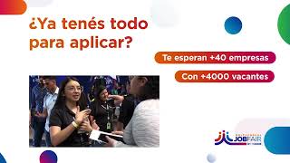 ¡Aplicá presencialmente  Multilingual Job Fair by CINDE 2024 [upl. by Hallee870]