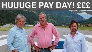 MASSIVE PAYOUT for Jeremy Clarkson Richard Hammond and James May [upl. by Ennaesor]