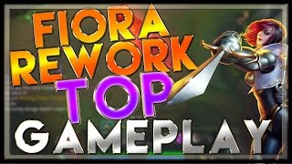 Fiora Rework Gameplay Top  League of Legends [upl. by Andrew]