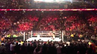 Dolph Ziggler cashes in Money in the bank WWE Raw 4813 [upl. by Nilerual]