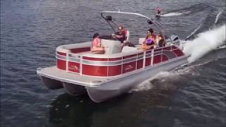 Pontoon Watersports  Wakeboarding Tubing Skiing [upl. by Virendra]