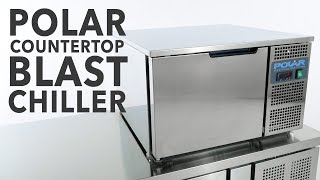 Polar Countertop Blast Chiller 85kg CK640 [upl. by Eiramrefinnej]