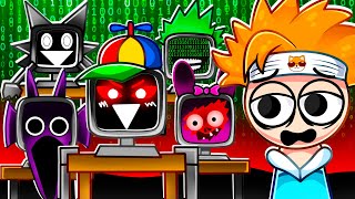 MR FUN COMPUTERS DARK SECRET Sprunki Hacked Virus Mod [upl. by Cole636]