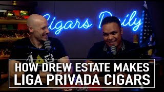 How Drew Estate Makes Liga Privada Cigars [upl. by Rabbi]