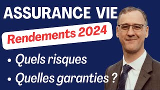 Risques assurance vie rendement 2024 Un investissement sans risques assurancevie investir [upl. by Fidelis]