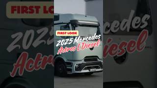 2025 Mercedes Actros L Diesel Exterior Interior [upl. by Grey]