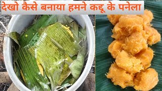 एक बार बना के देखो इस तरीके से बहुत ही मजेदार कद्दू के पनेला  Papkin Panela Recipe [upl. by Anayeek561]