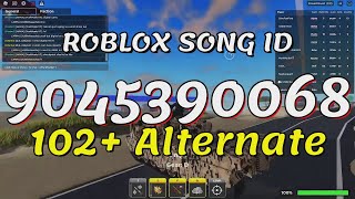 102 Alternate Roblox Song IDsCodes [upl. by Hickey]