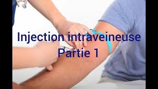 injection intraveineuse 1  préparation dinjection [upl. by Nawram]